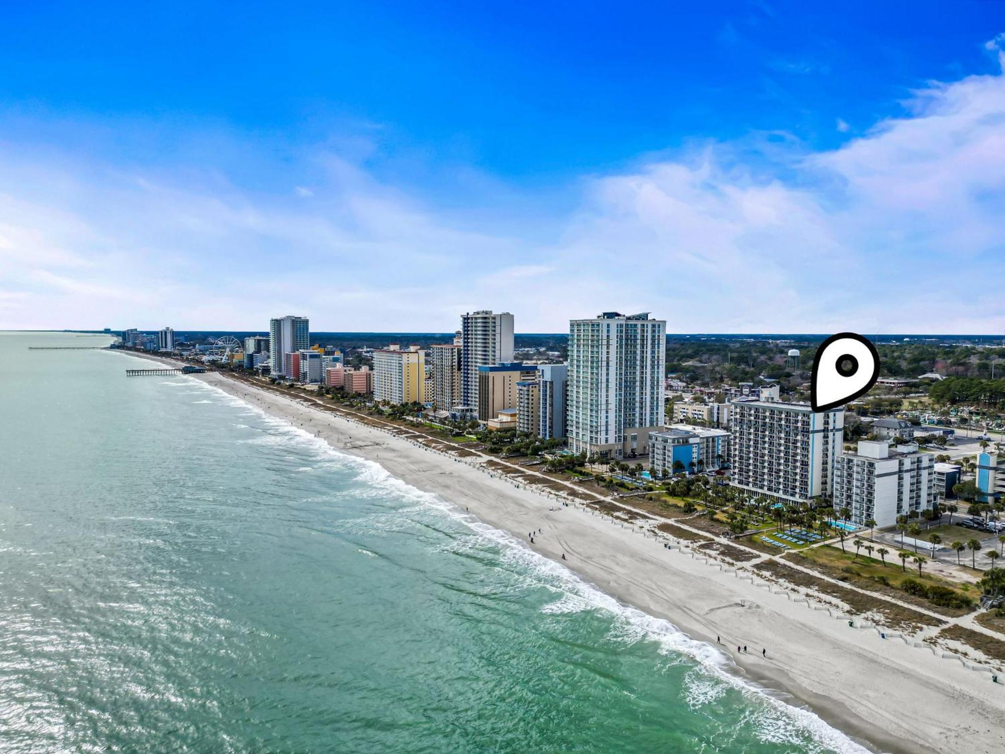 Recently Remodeled Double Queen Condo- Oceanfront Views! Boardwalk 135 Миртл-Бич Экстерьер фото