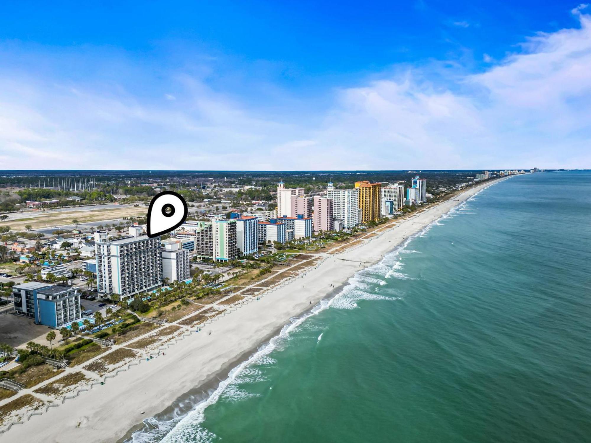 Recently Remodeled Double Queen Condo- Oceanfront Views! Boardwalk 135 Миртл-Бич Экстерьер фото