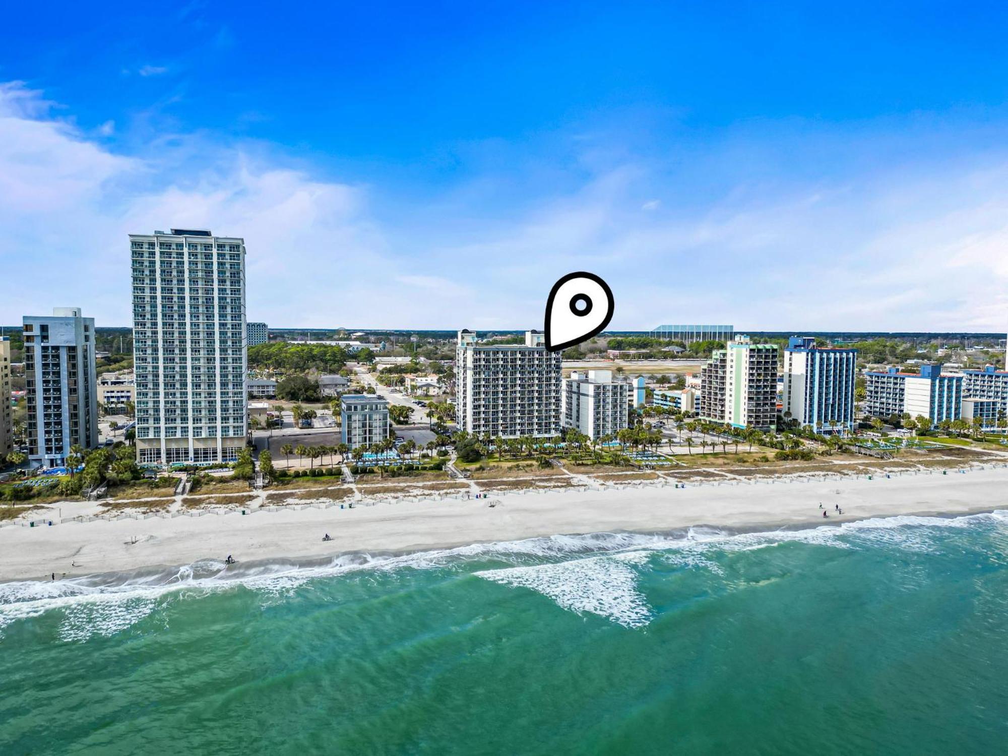 Recently Remodeled Double Queen Condo- Oceanfront Views! Boardwalk 135 Миртл-Бич Экстерьер фото