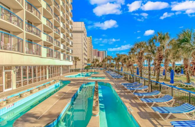Recently Remodeled Double Queen Condo- Oceanfront Views! Boardwalk 135 Миртл-Бич Экстерьер фото